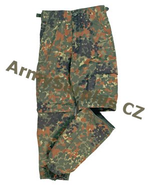 Kalhoty dtsk BDU odepnateln BW flecktarn - Kliknutm na obrzek zavete